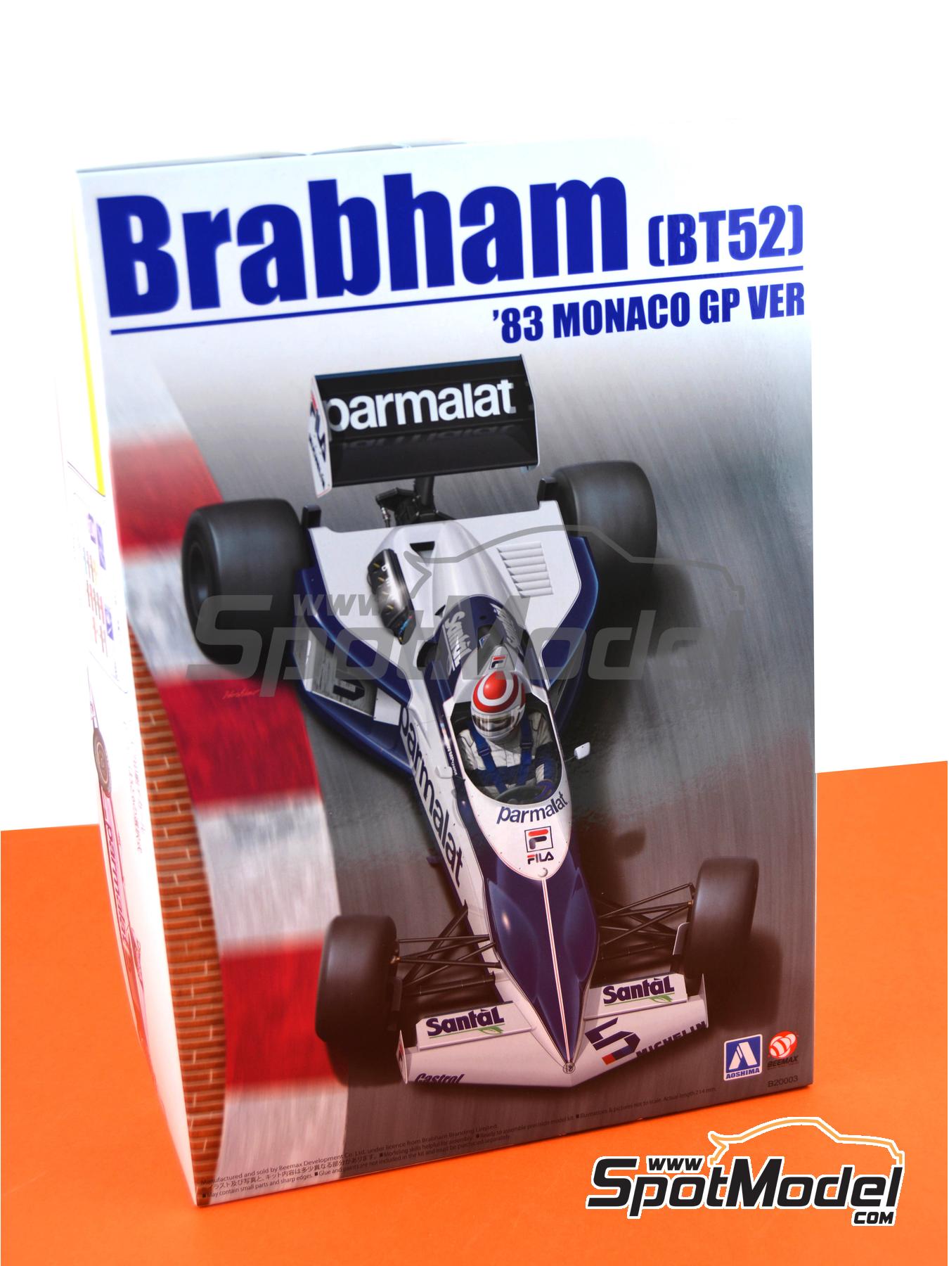 1/20 ブラバム BT52B オプションパーツセット Beemax Model Kits BX20002: Car scale model kit 1/20 scale